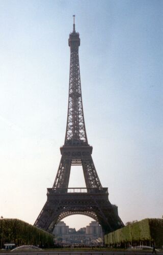 It's not normally this crooked. That's just my inability to use the scanner properly. (Eiffel Tower. Duh)