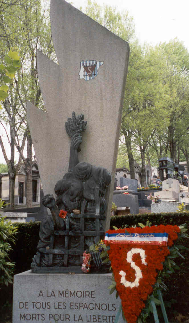 An amazing monument to those who died in the Spanish Revolution (or, as some call it, the Spanish Civil War).