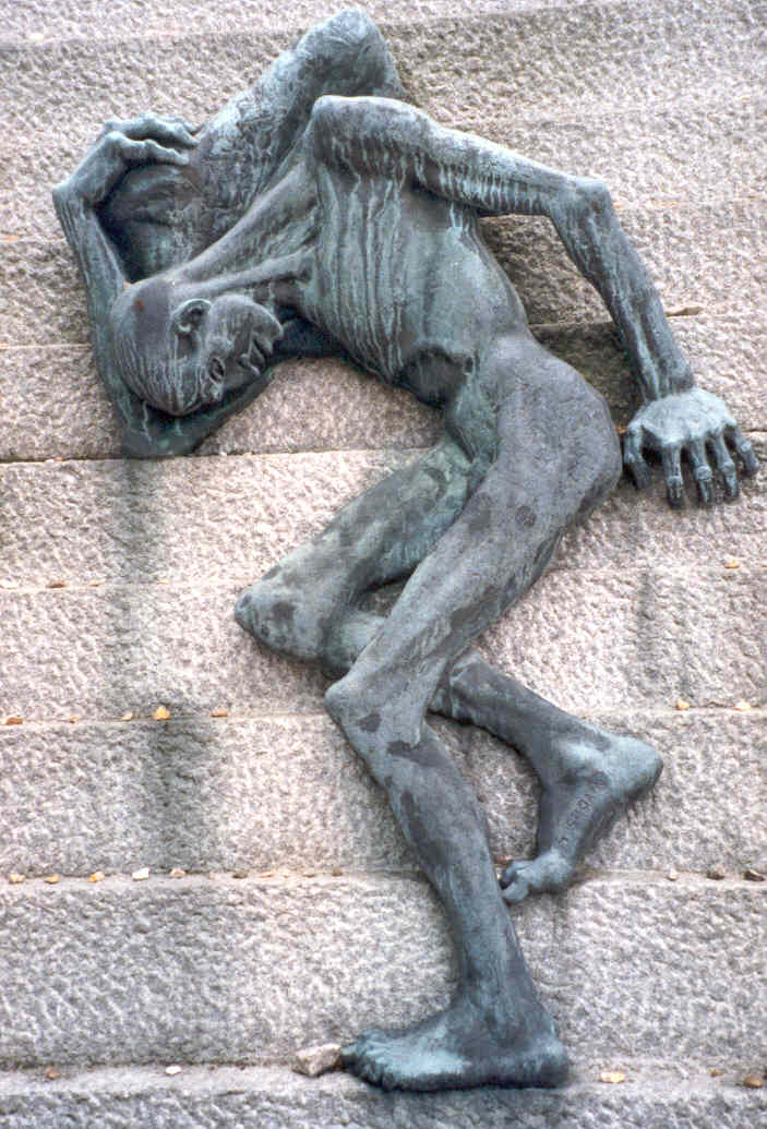 Detail of a Holocaust Monument. I can find nothing more to say.